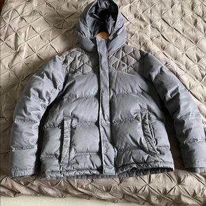 Grey Timberland puffer jacket